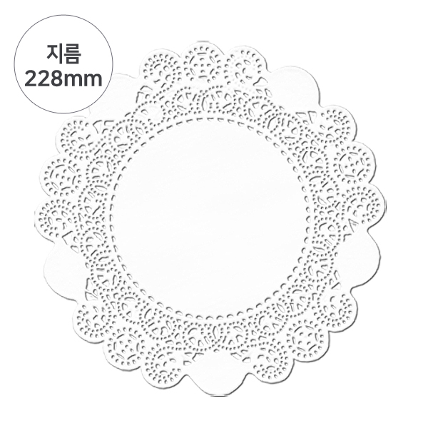 MIR [장식페이퍼] 도일리9번(25매) 2,500원