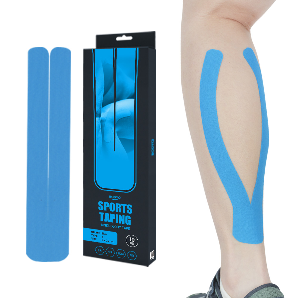 바디큐 런프로 스포츠 테이핑 Y타입 블루 10매입 9,900원