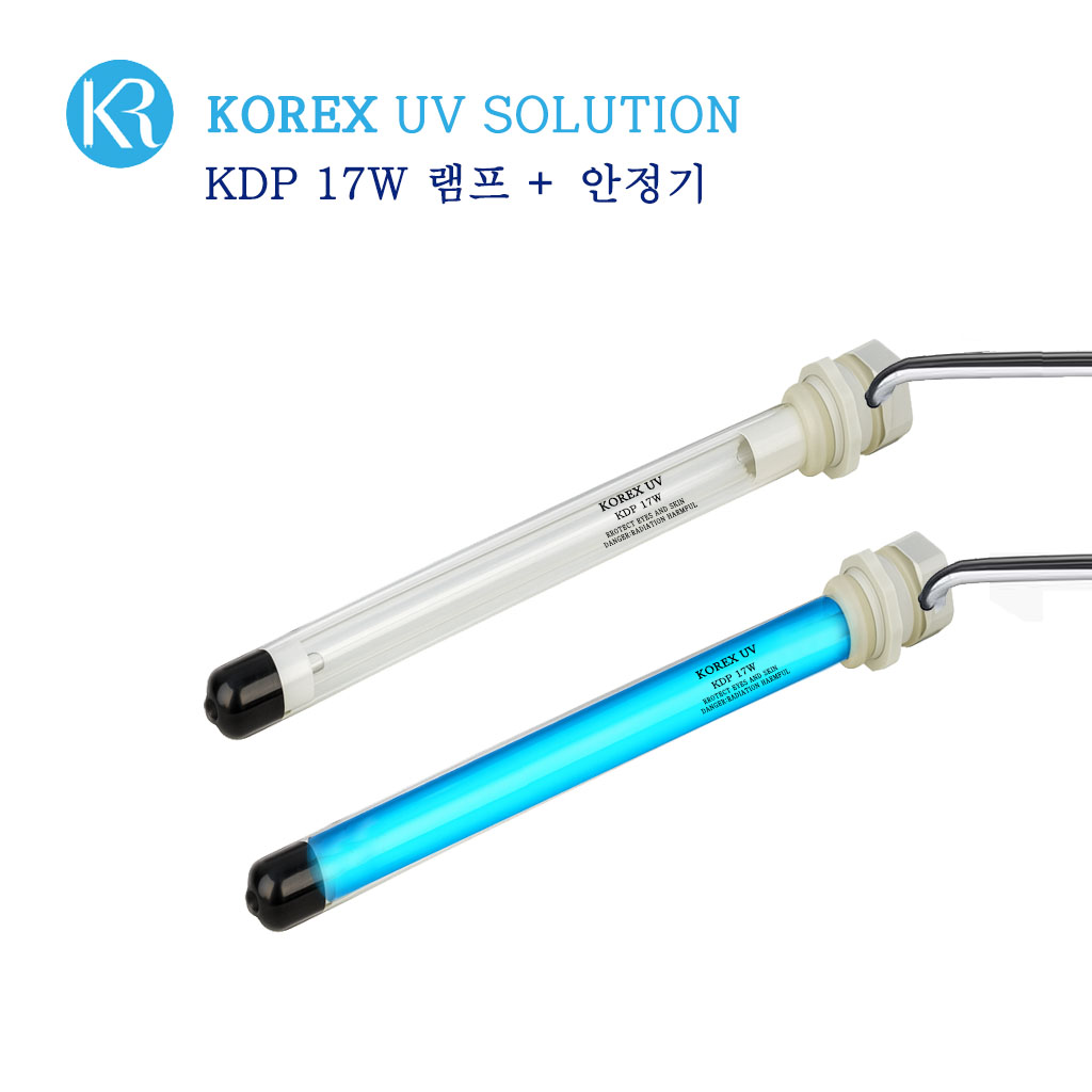KOREX UV / 이중관 살균램프 KDP 17W, 1개, 이중관 살균램프 17W+안정기 72,000원