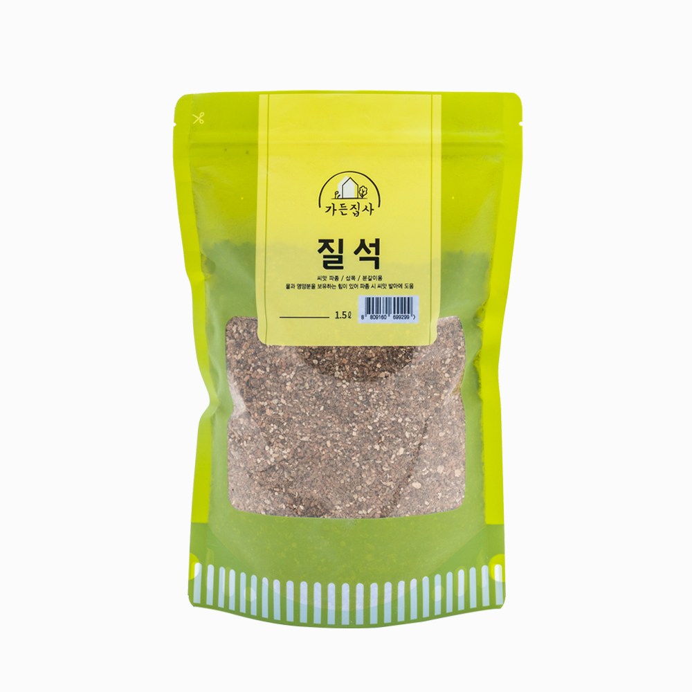 가든집사 질석 1.5L- 삽목용 제라늄 꽃 분갈이용, 1개, 1.5L, 현재가 2,250원