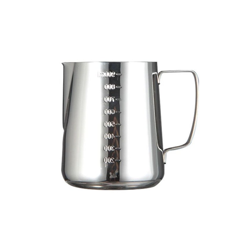 스팀피쳐 라떼 아트 주전자 스텐 뚜껑 저그 바리스타 우유 포트 컵 스테인리스 304 14,300원