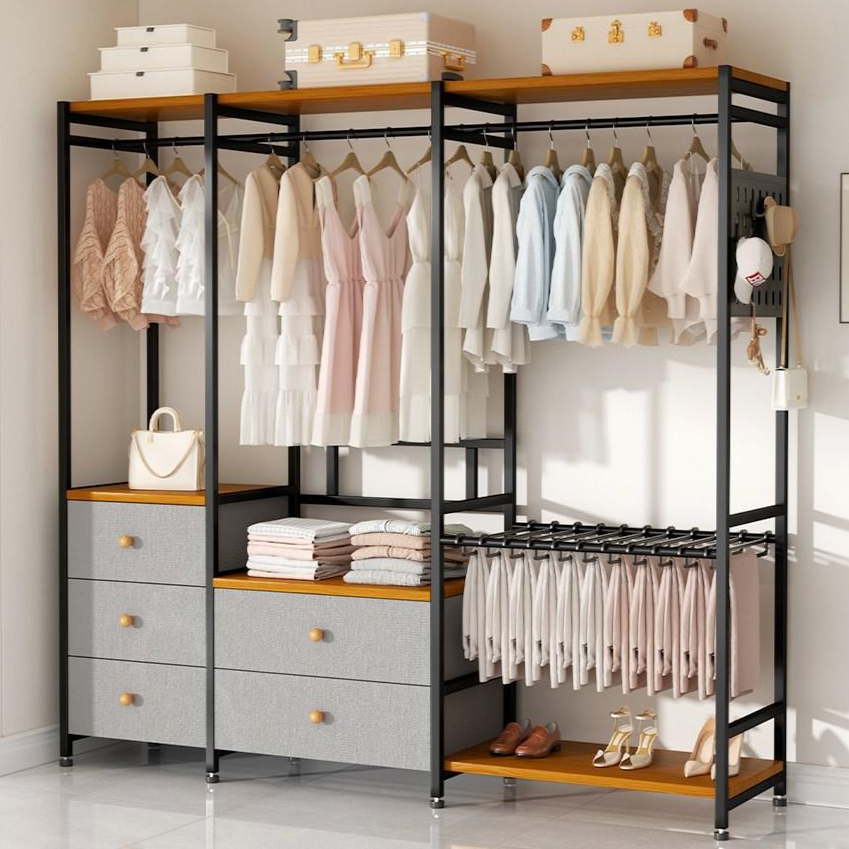 하이피러브 속깊은 확장 튼새맞춤 드레스룸 서랍형 시스템 행거 86,450원