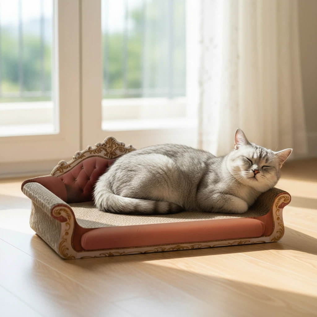 고양이 소파 가구 보호 대형 고양이 스크래칭 보드 고양이 스크래칭 보드 소파 고양이스크래쳐소파,고양이 용품 냥이스크레쳐 고양이쇼파스크래쳐, 1개, 분홍색, 현재가 14,200원