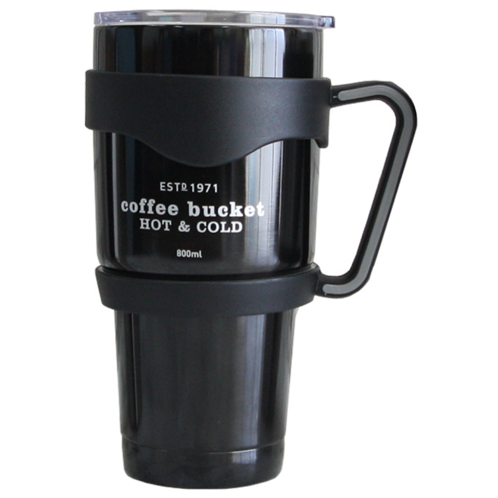 코멕스 THE큰손잡이 텀블러 (블랙) 800ml, 800ml, 블랙, 1개 9,500원