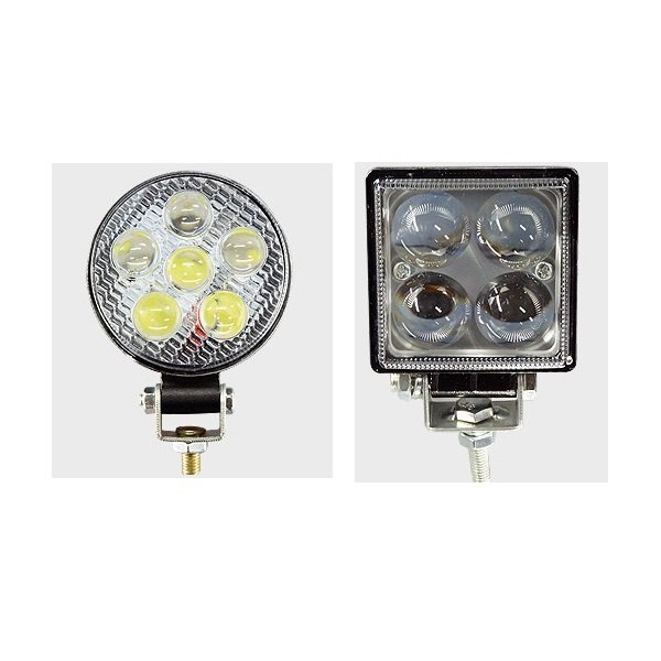 대성부품 LED 작업등 12V 24V 써치등 362 352 6구 6발 원형 사각 화물차 대형트럭 차폭등 라이트 안개등 똥불 후진등 4구 4발 버스 중장비 트랙터 농기계 선박 포인트등 12,500원