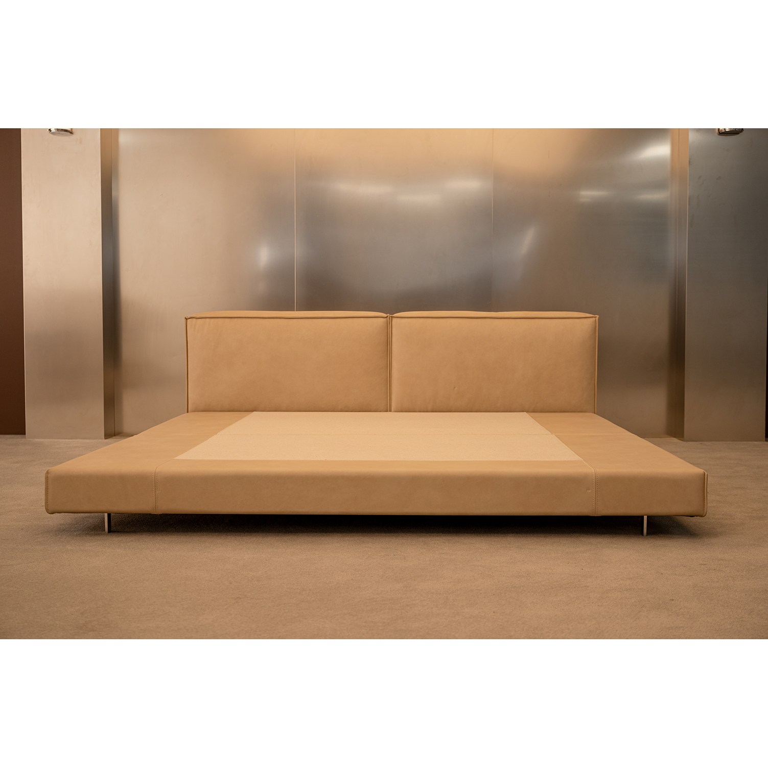 PH TECH 960 가죽침대프레임추천 신혼부부 모던 저상형헤드리스로우베드 맞춤사이즈 리빙디바니 대형사이즈패밀리침대 2,470,000원