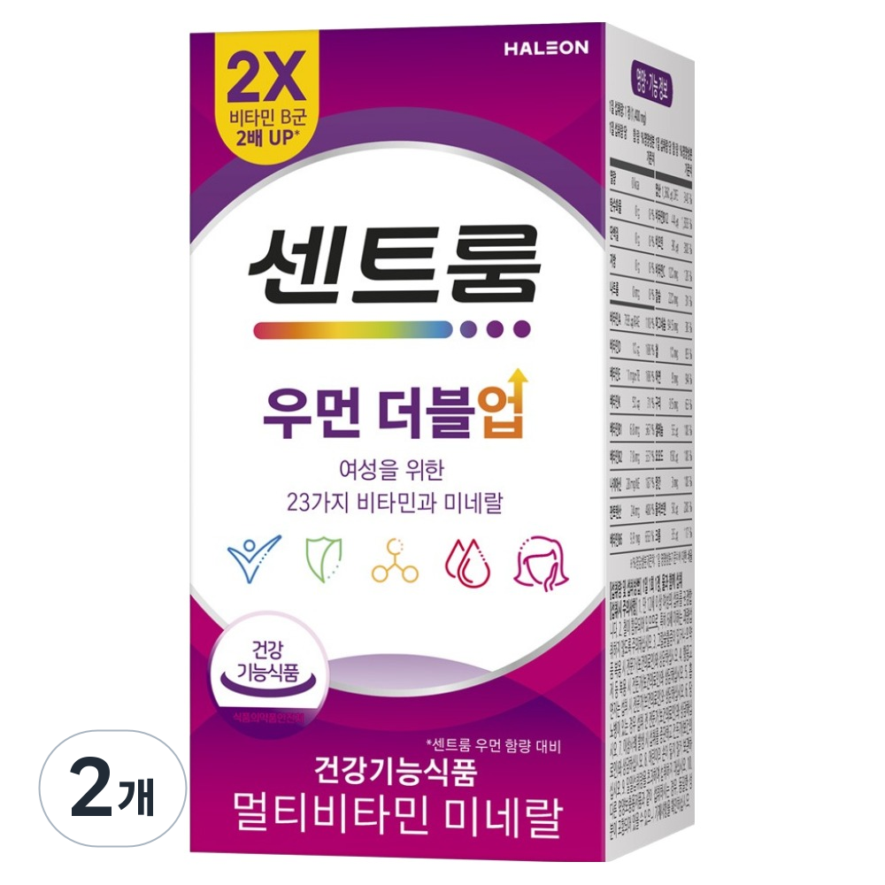 센트룸 우먼 더블업, 60정, 2개 58,000원