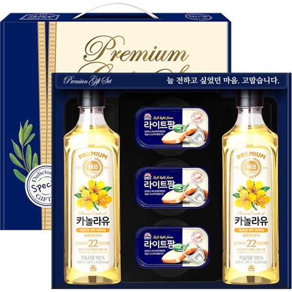 사조해표선물세트 기쁨1호 명절선물세트 런천미트세트 13,610원