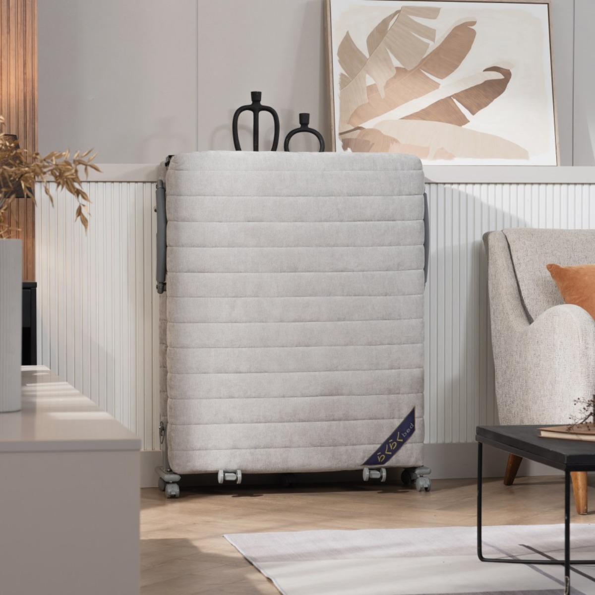 라꾸라꾸 프리미엄 온열 접이식침대 그래핀탄소열선 싱글침대, 그레이 319,000원