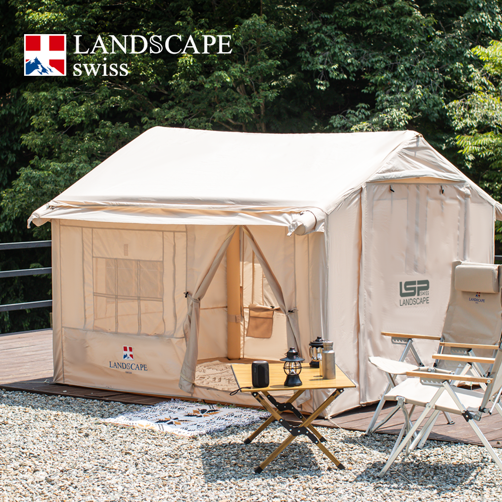 랜드스케이프 스위스 에어텐트 LSP6.10 옥스포드 자동텐트 (전동펌프 타프포함) 592,000원