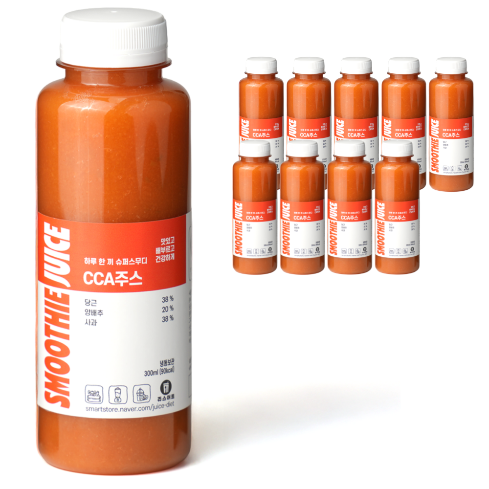 쥬스어트 씨씨에이 주스 (냉동), 300ml, 10개 39,000원
