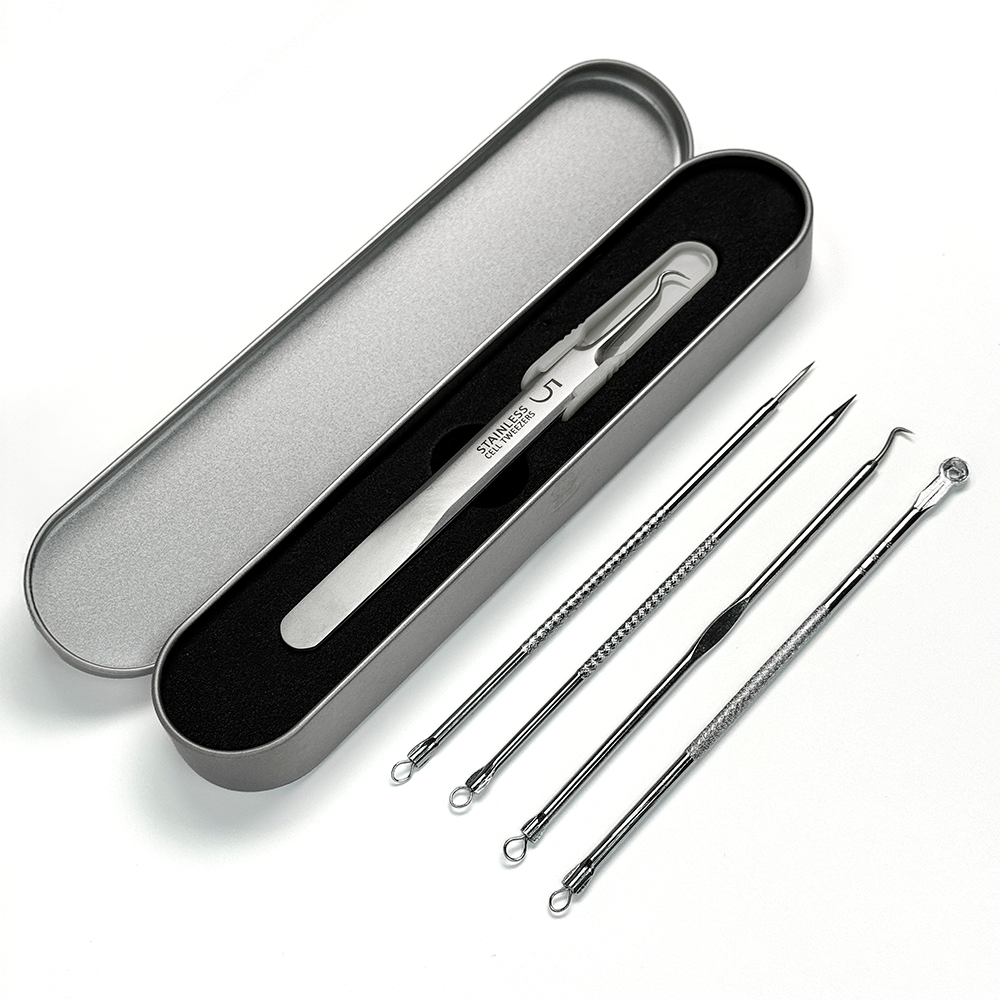 슈어만 전문가 초정밀 핀셋 여드름 관리 큐렛, 1개, 후크, 현재가 27,800원