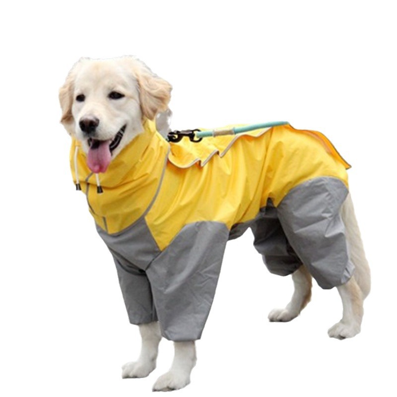 우기펫 강아지 올인원 우비, 1개, 레몬옐로우 22,500원