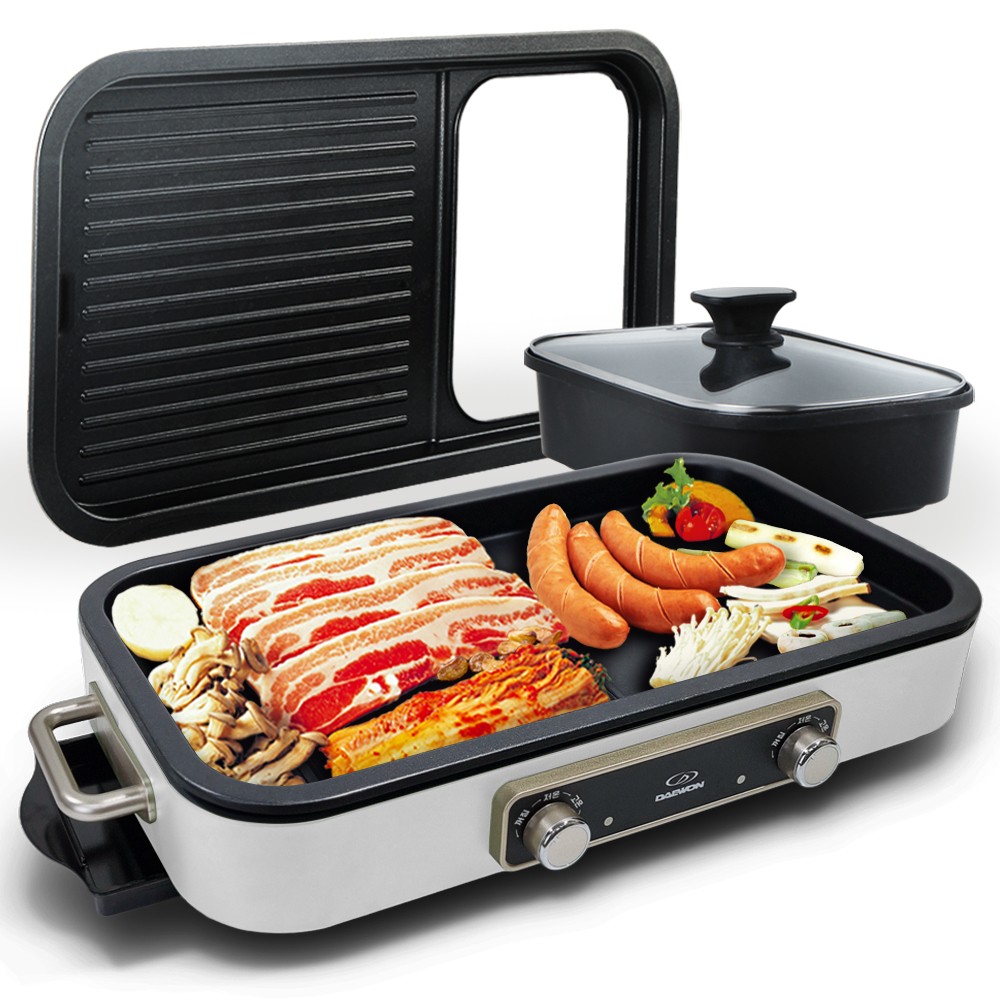대원가전 와이드 가정용 캠핑용 반반 전골 멀티 그릴 109,000원