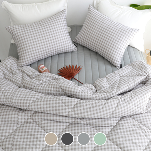 베이직톤 코트니 본염 60수 사계절 순면 차렵이불 세트 126,900원