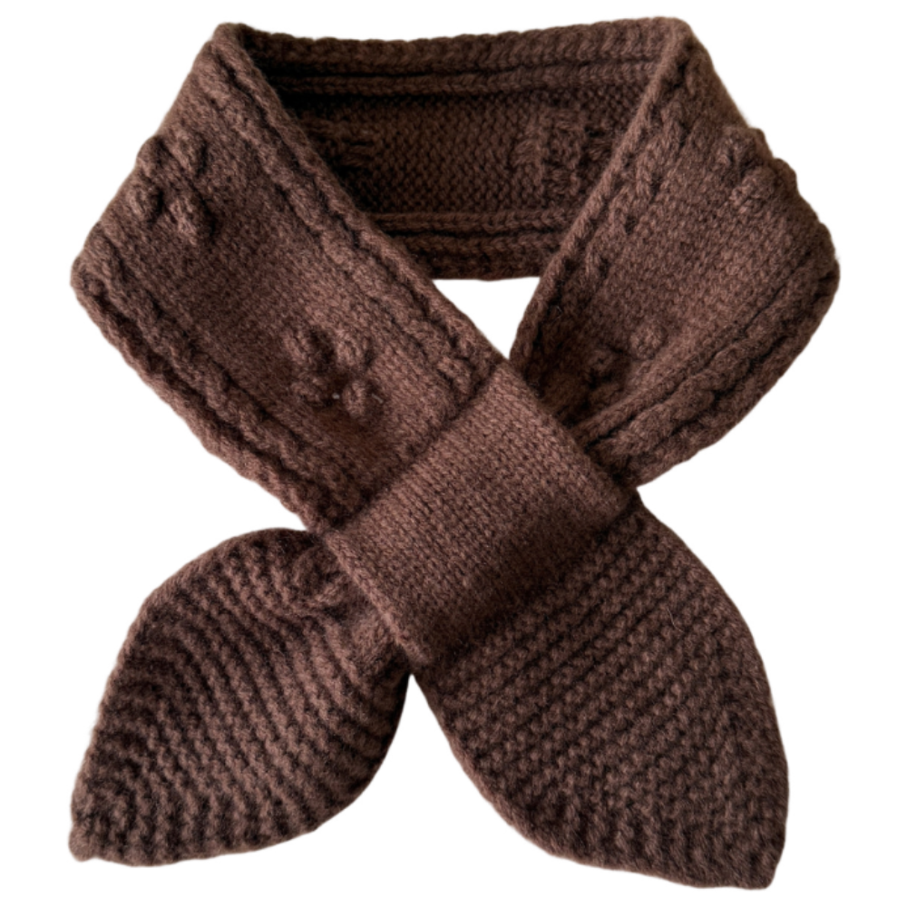 젬버트 여성 데일리 울 100% 니트 쁘띠 미니 머플러 스카프 11,900원