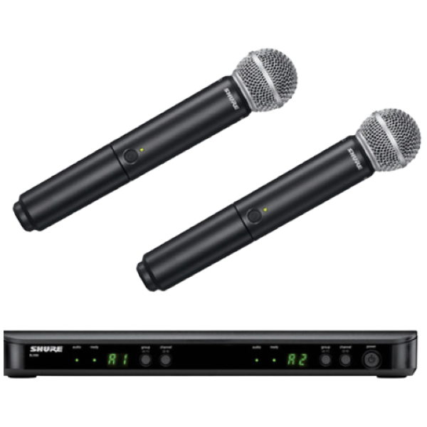 BLX288 SM58 SHURE 2채널 슈어 무선핸드마이크 정품, BLX288|SM58 1,340,000원