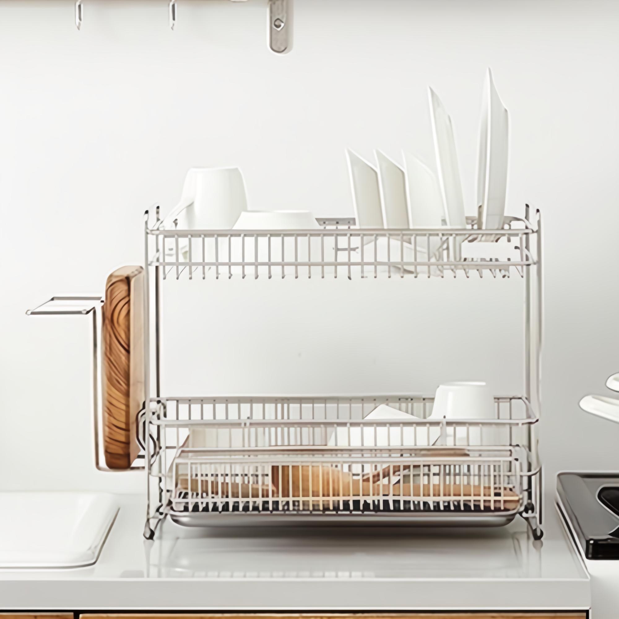 한샘 올스텐 싱글 식기건조대, 2단, 실버, 1개 79,300원