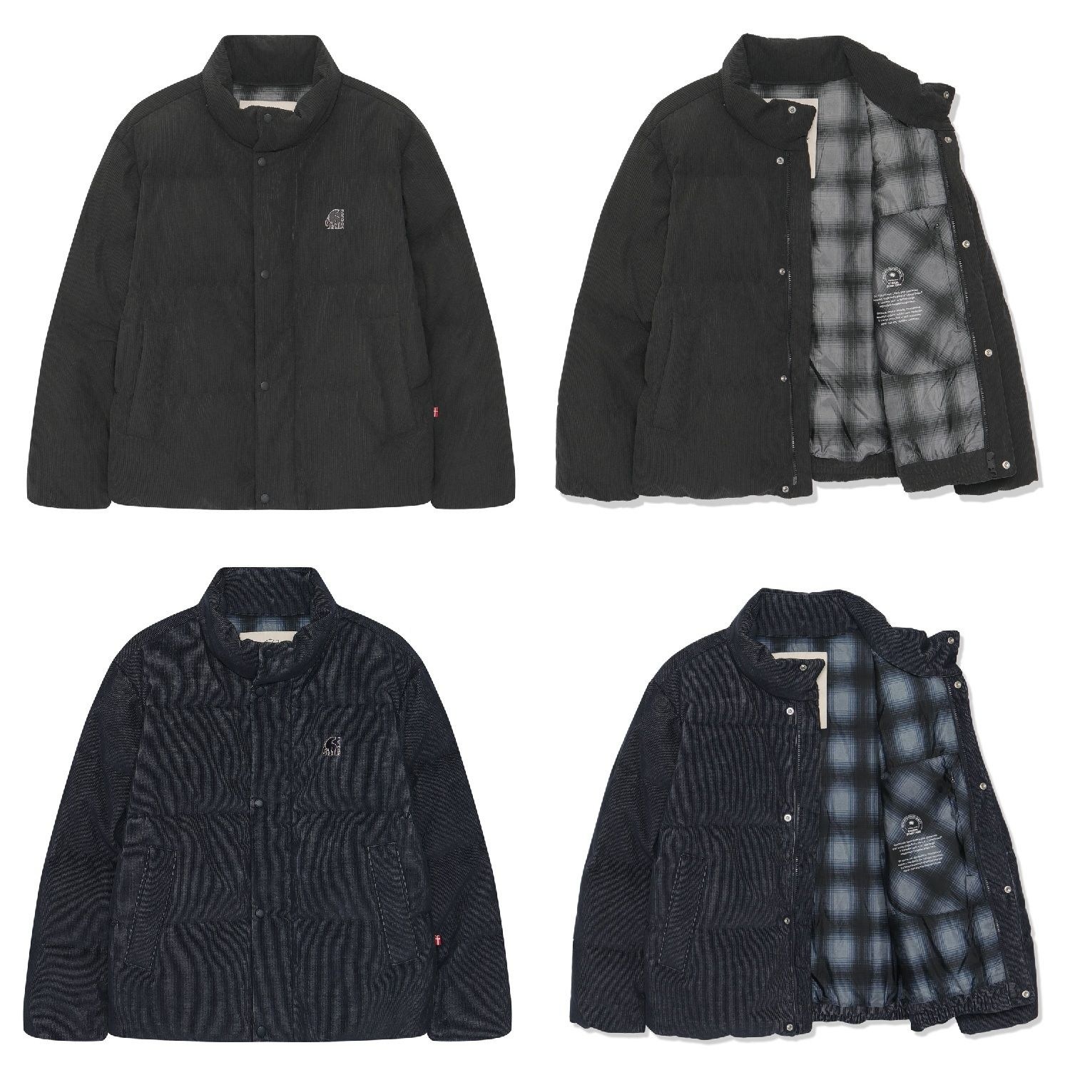 [백화점 정품] 25FW 코듀로이 푸퍼 크리스탈다운 점퍼 - M OMW25511 2Color 495,000원