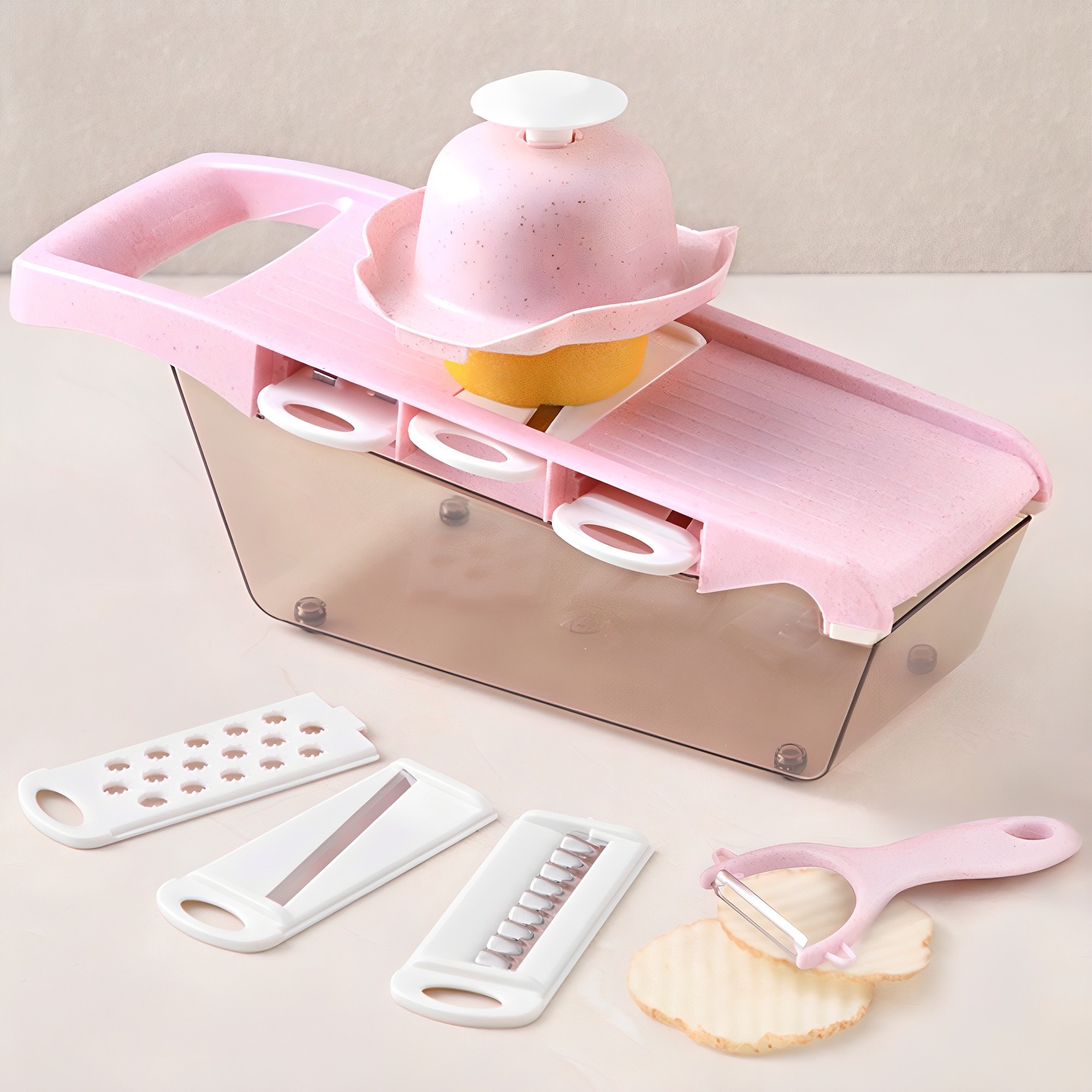 빌리빈 멀티 슬라이서 + 채칼 6종 세트 6,500원