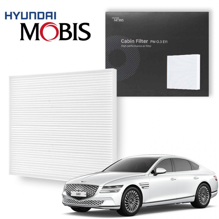 현대모비스 G80 에어컨 필터 순정 PM0.3 E11 14,760원