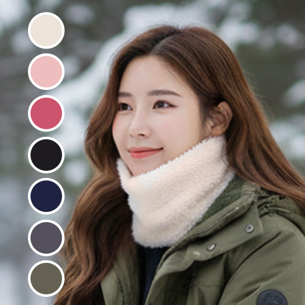 국내생산 / 방한 넥워머 1+1 7색상 겨울 보온 목도리 목가리개/겨울옷코디/넥밴드/멀티스카프/비니/모자 13,900원