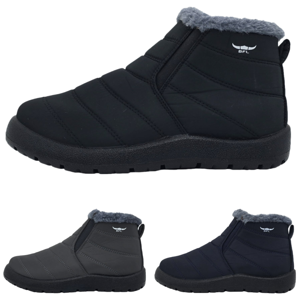 BFL 발편한 남성 털 운동화 방한화 겨울 패딩 신발 짧은 발목 숏 부츠 2801 32,000원