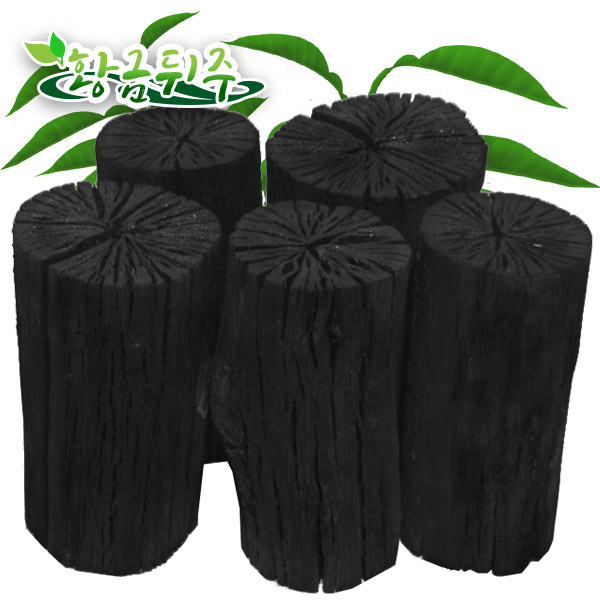 황금뒤주 공기정화용숯 새집증후근 냄새제거 가습 제습 흑탄3kg(15cm) 21,000원