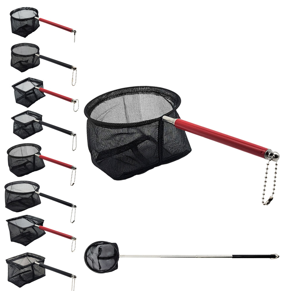 물멍몰 프리미엄 길이조절 수족관 안테나 뜰채 미세 메쉬망 뜰채 원형 레드 M(중) 2,970원