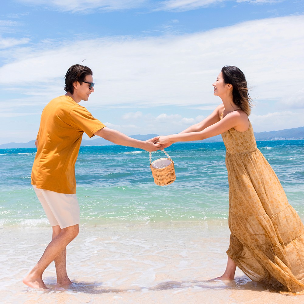 [44~77]두근비치 신혼여행 커플룩 바캉스 원피스 휴양지 커플룩 허니문 커플룩 여성 여름 원피스 베트남 여행룩 비치 커플룩 휴양지 여자 휴양지 원피스 바캉스원피스 남자바캉스남방 47,410원