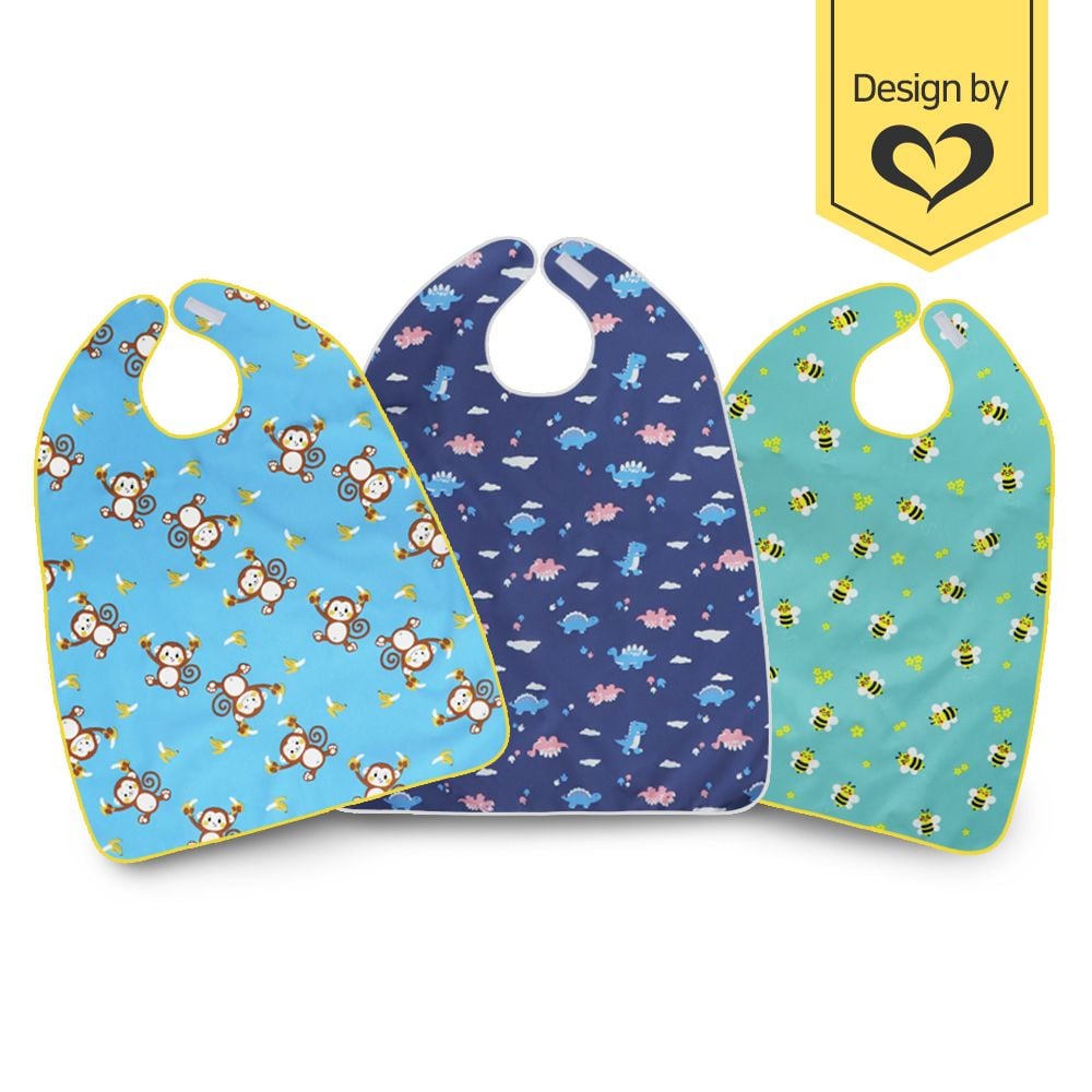 더해피 성인 형 턱받이 위생/방수/실버/앞치마 mam+07544EL 5,080원