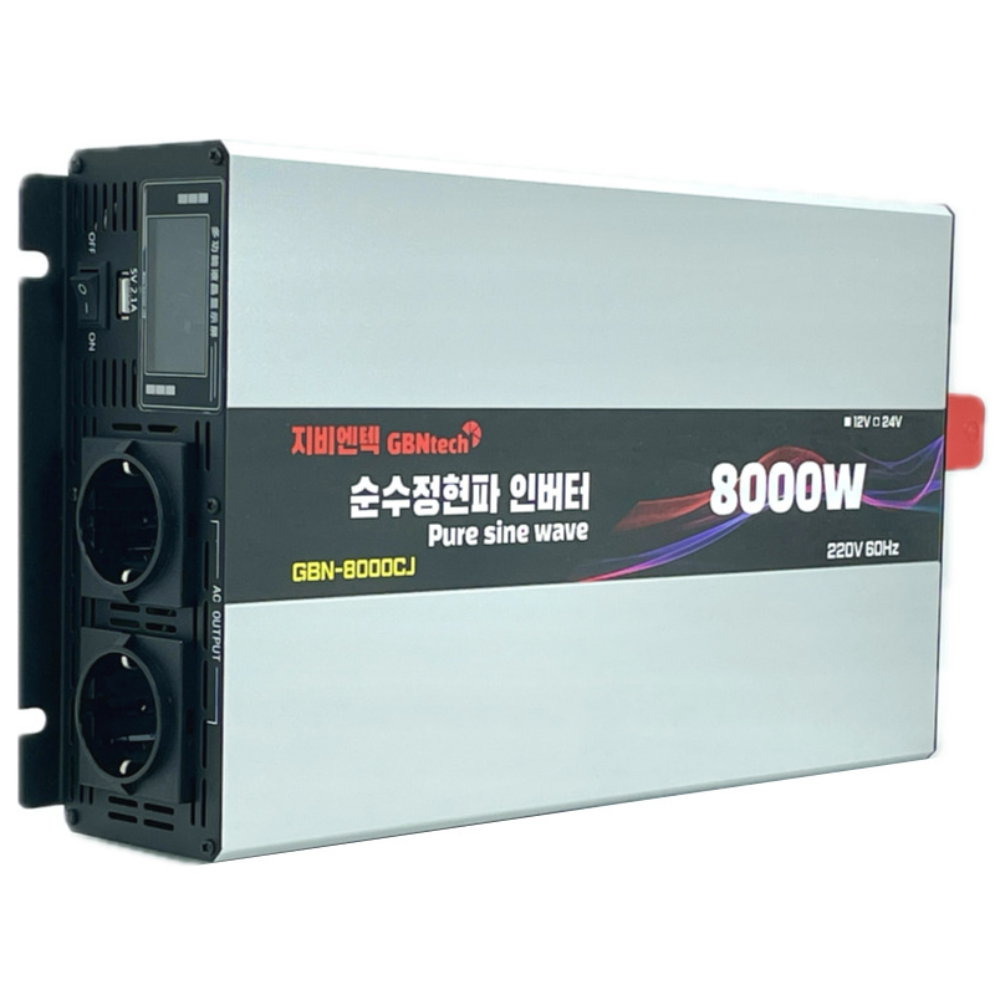 지비엔텍 한국형 차량용 순수 정현파 인버터 220V/60Hz, 1개 337,000원