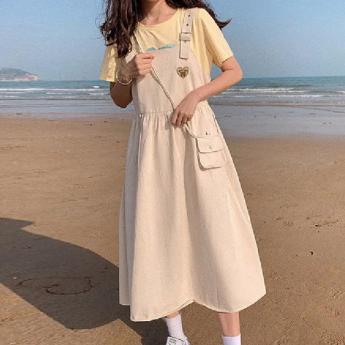 구디프 레이지 루즈 뷔스티에 레이어드용 나시 원피스 13,780원