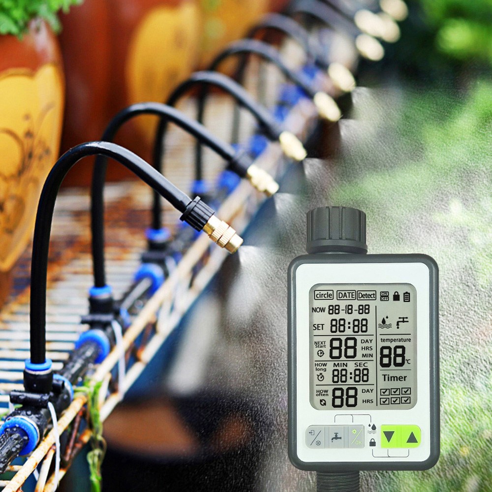 21세기트랜드 무빙쿨 급수 타이머 자유 방향 조절 스프링클러 10p + 급수타이머 B세트, 1세트 60,800원