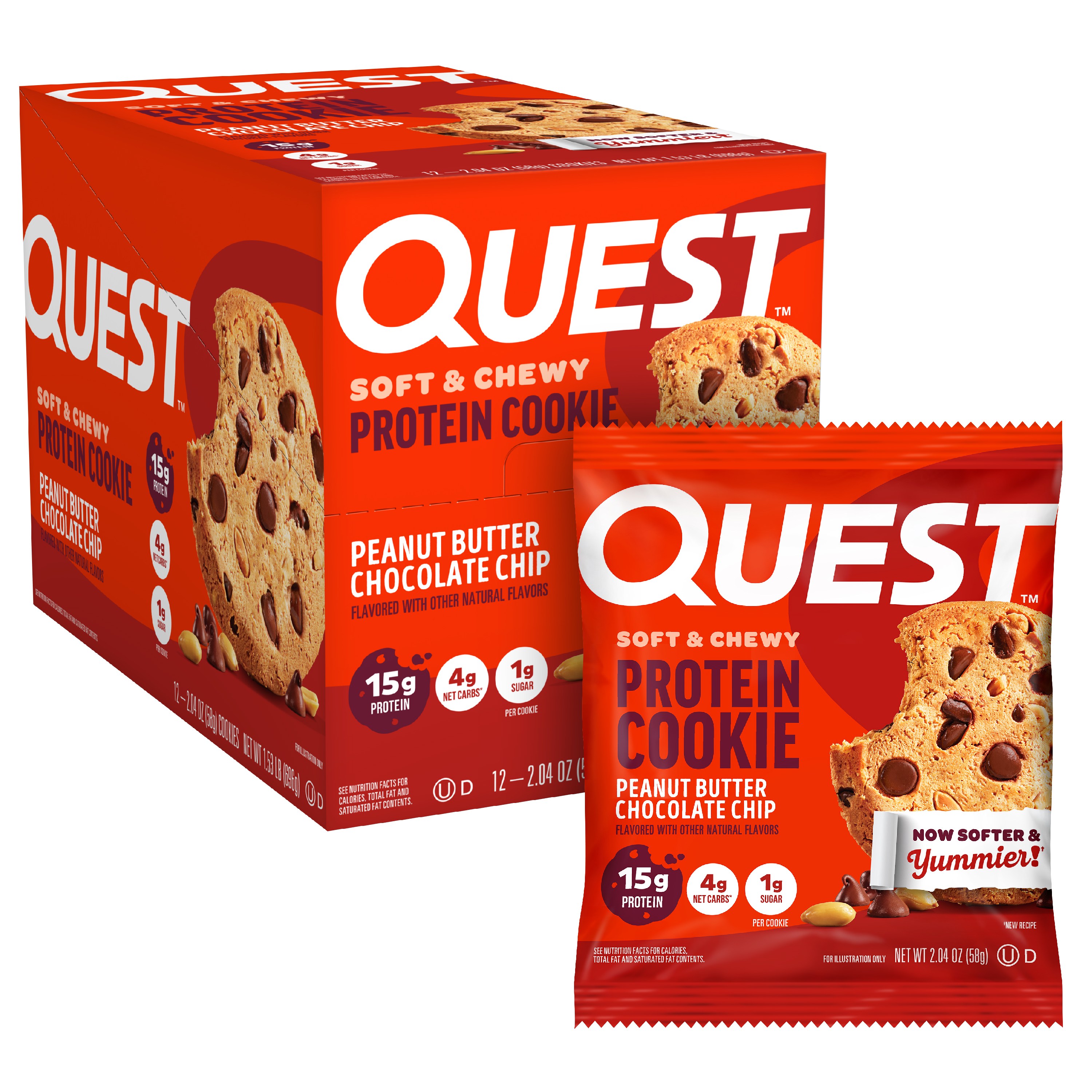 Quest Nutrition 프로틴 쿠키 12개입 38,340원