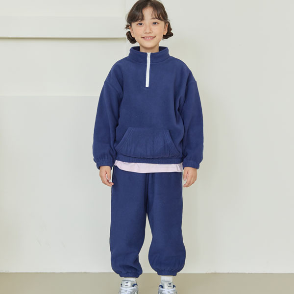 바브키즈 주니어 아동용 심플 후리스 상하복 세트 24,900원