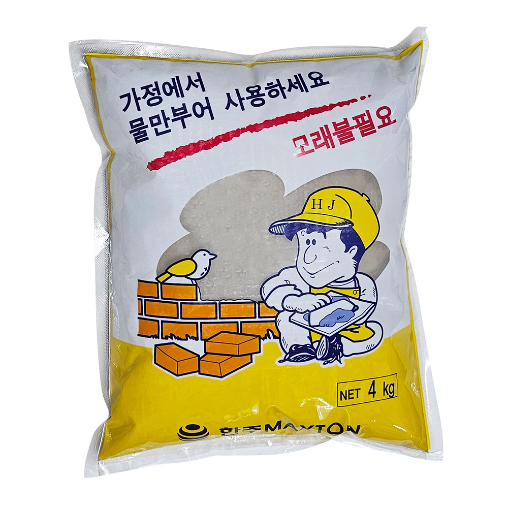 비앤티 몰탈시멘트(모래없이 사용하는 시멘트) 4kg, 5개 15,900원