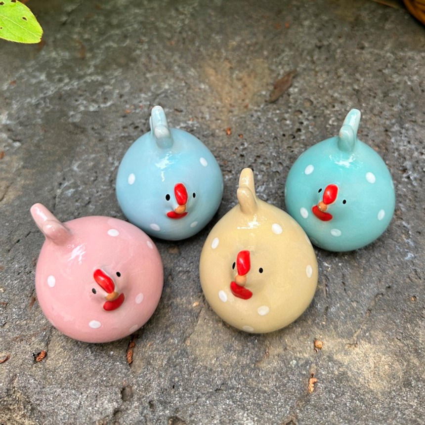 아이스타 예쁜도자기장식품 미니닭4P. 저금통부엉이3P. 밀짚모자오리커플2P 감성인테리어소품 집들이.개업선물 15,900원