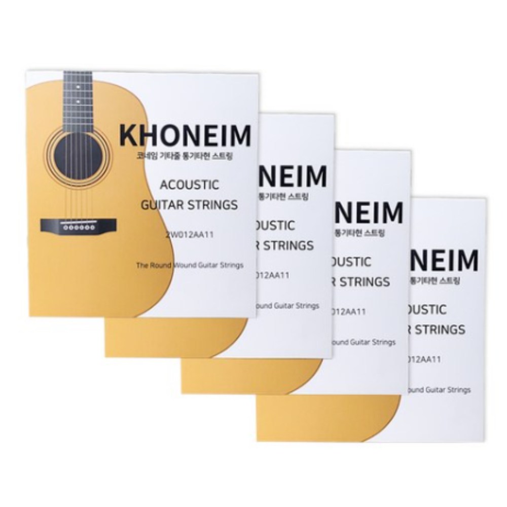 코네임 통기타 스트링 6종 x 4p 세트 1,028,160원