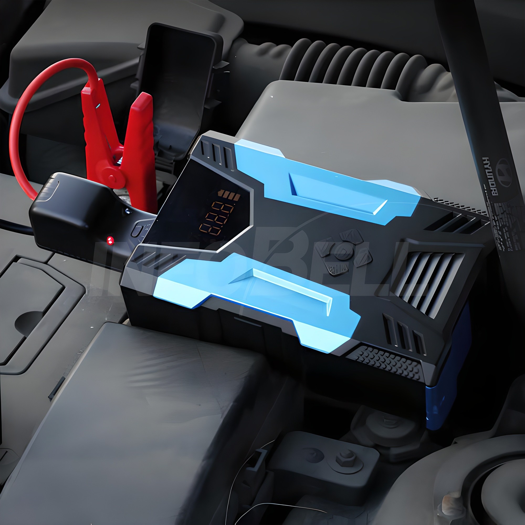 [TV홈쇼핑정품 인포벨]잭슨 안심 카스타터 에어 1초 자동차 방전 점프스타터 배터리 시동 차량용 공기압 168,000원