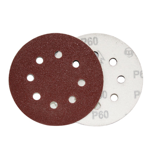 원형 123mm 8홀 사포 샌딩기 벨크로 사포 페파 빼빠 원형사포 60원