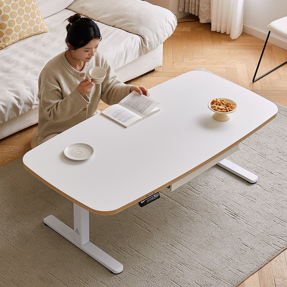 아우스 원목 FJ13 모션 거실테이블 리프트업 소파테이블 리프팅테이블 높이조절 테이블 좌식 모션데스크 사각형 175,000원