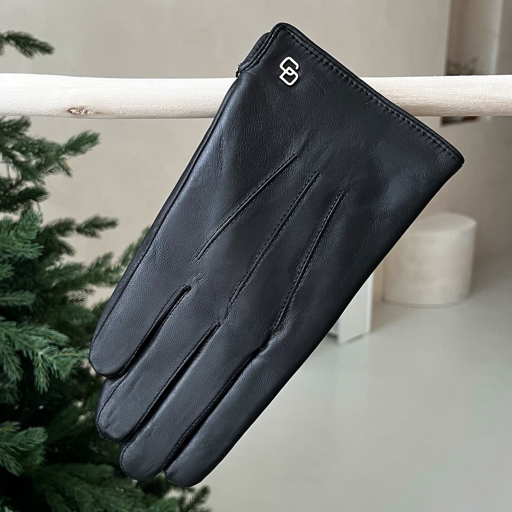 크로커다일 심플 로고 남성 가죽장갑 49,900원