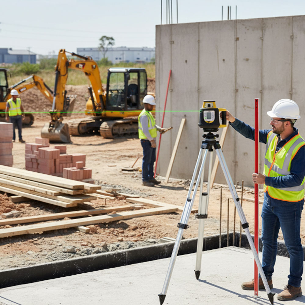 신형 신콘 측량 자동레벨기 회전레이저레벨기 디지털 그린 1인측량 RL-600DG, 1개 1,035,000원