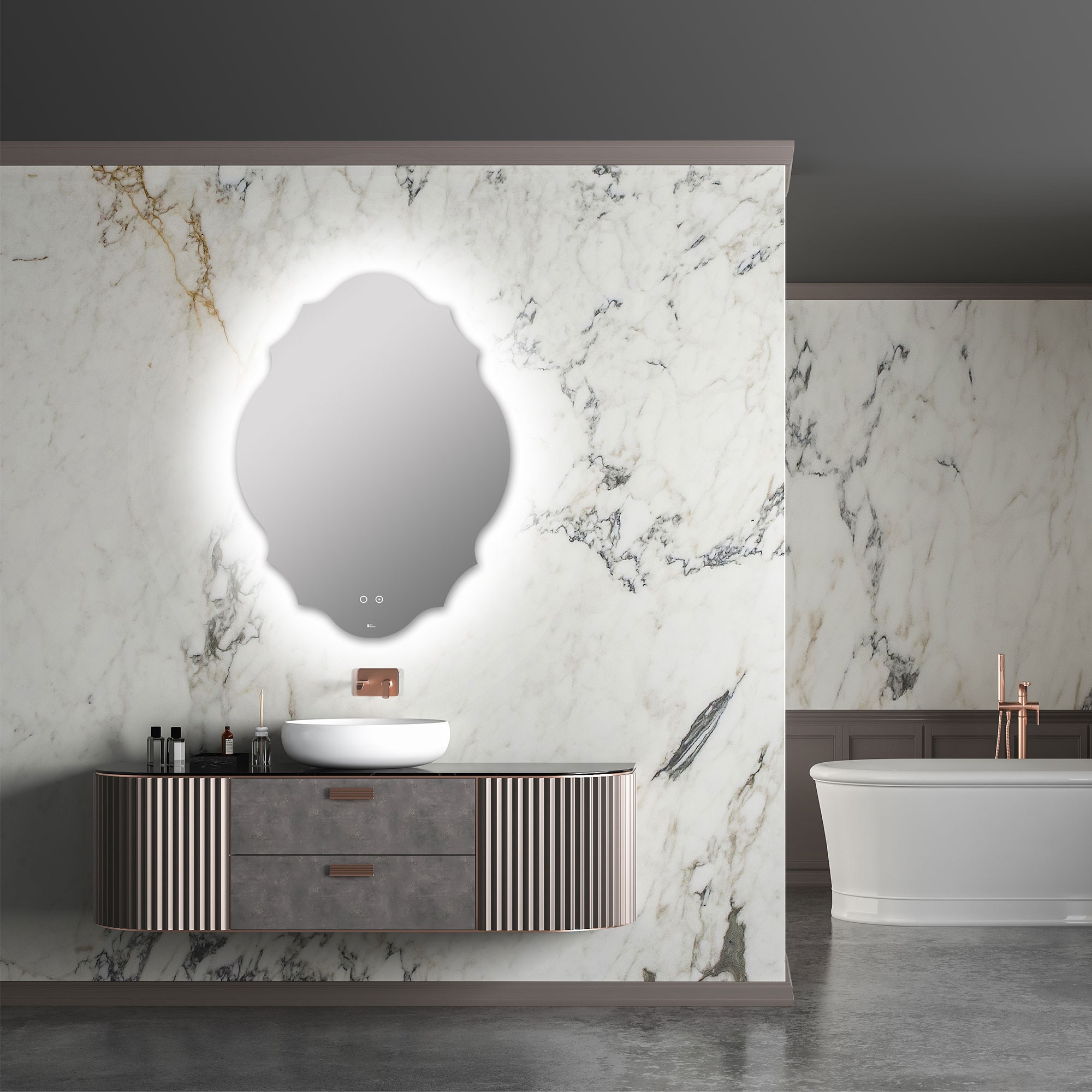 헤이미러 LED 간접 조명+살균 거울 - 베네치아 189,000원