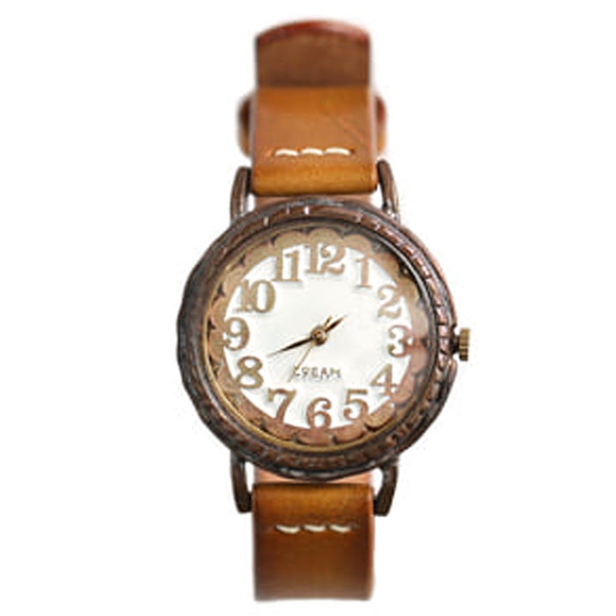 메탈엣린넨 핸드메이드 가죽밴드 손목시계 LinaR 185,000원