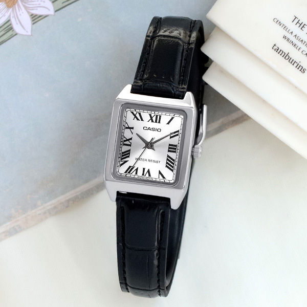 [CASIO] 카시오 LTP-V007L-7B1 여성 가죽 시계 27,380원