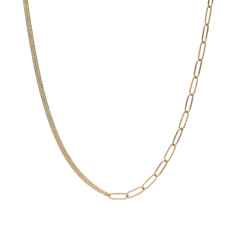 펠리체골드 14K 스텔라 언발 목걸이 (+선물포장) 레이어드 볼드 유니크 금 체인 선물 데일리 레이어드 고급 1,324,860원