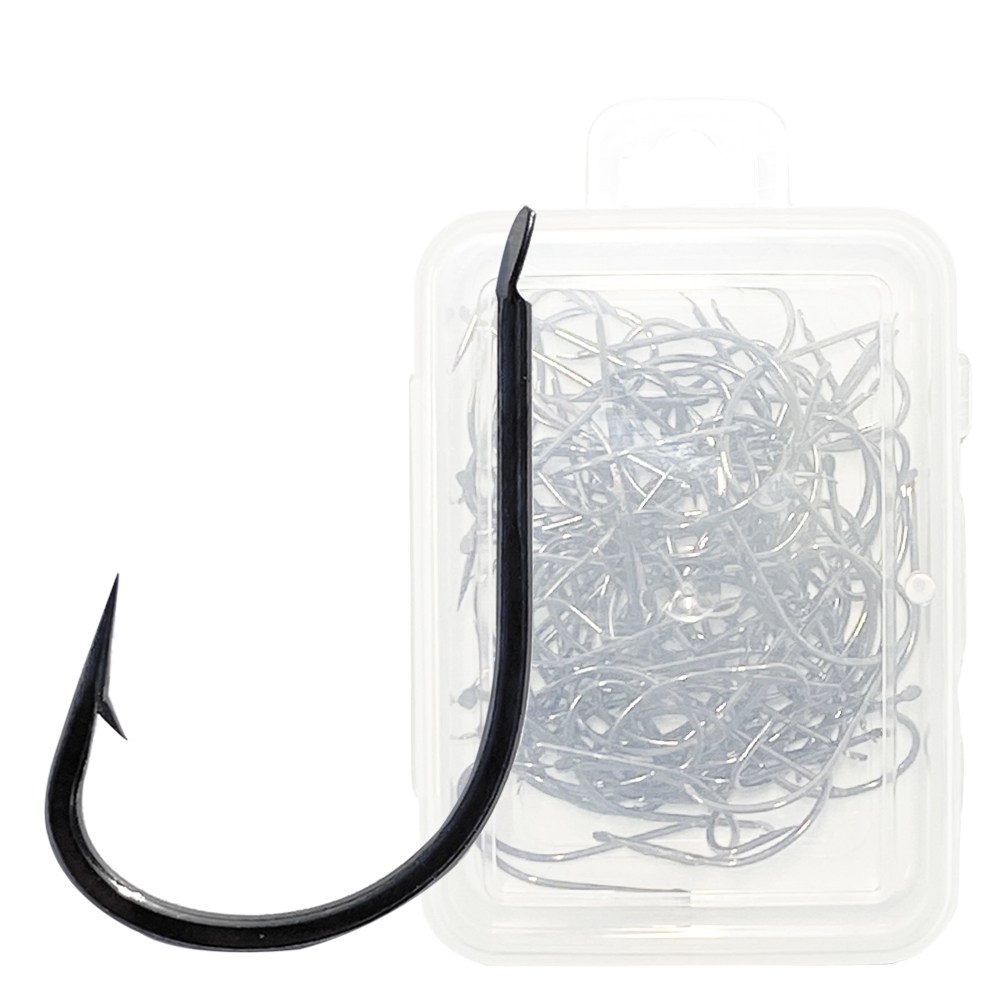 씨케이 / 마스 메바루 훅 / 볼락 전용 바늘 / 가늘고 예리한 바늘 / 블랙 메탈 색상 NSB / 표준 사이즈의 바늘 / 덕용 100개 입 / 전용 케이스 제공, 100개입, 1개 7,710원