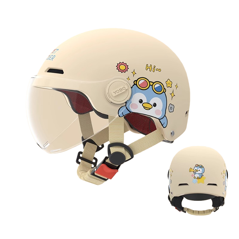 MILLANDA 3c  헬멧 오토바이 헬멧  큐티 헬멧 사계절 안전모 24,000원